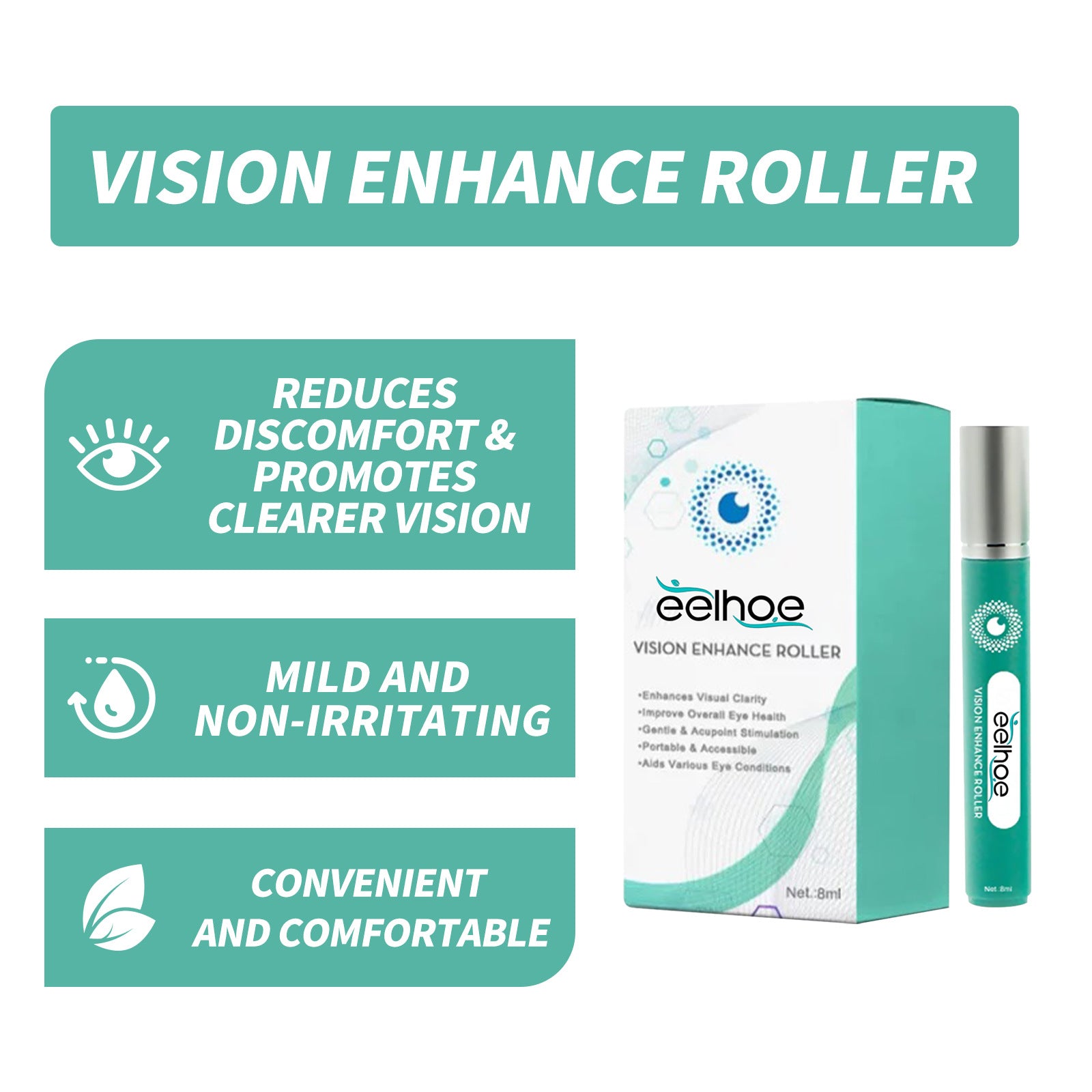 EELHOE Eye Roller Essence for Relaxation and Care